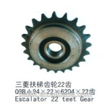 Escada rolante 22-dentes Gear for Escalator Parts